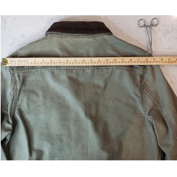 POLO RALPH LAUREN Canvas Trucker Barn Chore Jacket w/ Corduroy Trim Men's Medium - Picture 14 of 16